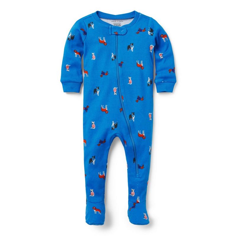 Baby Good Night Footed Pajama In Dog Dream - Janie And Jack